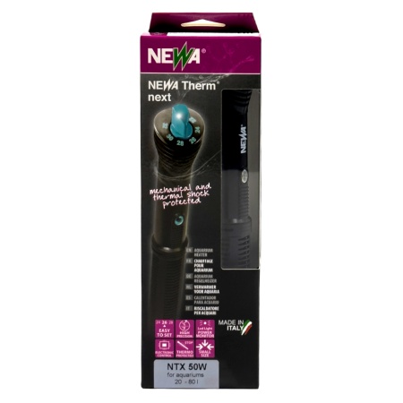 Нагреватель для воды аквариума Newa Therm Next NTX50 220-240V 50Hz 50W с терморегулятором автоматиче