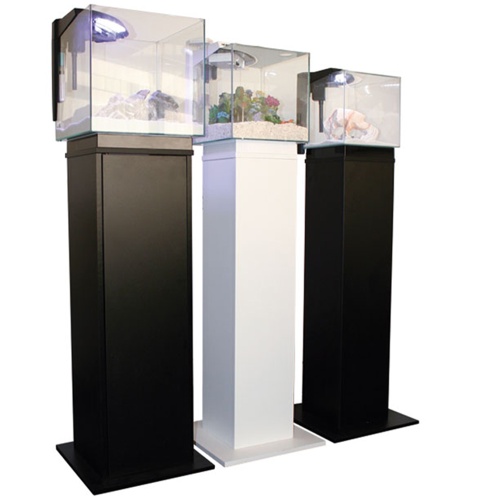 Тумба под аквариумы Newa NMO 20, NMO 30, NMO 30R, EGO 20/30, 24х24х100 см, белый