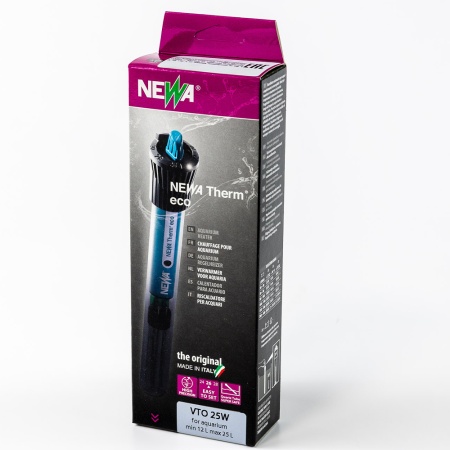 Нагреватель для воды аквариума Newa Therm Eco VTO25 220-240V 50Hz 25W с терморегулятором автоматичес